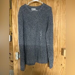 Sonoma Blue and White Knit Sweater